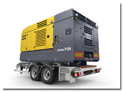 ATLAS Air Compressors - The Productivity Partner Range DrillAir