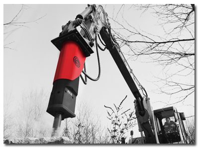 CP Excavator Attachments - RX Hydraulic Breakers