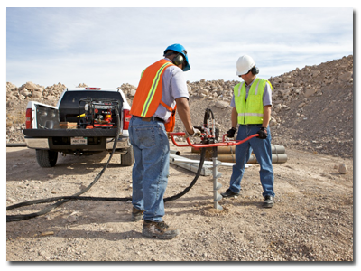 CP Handheld Hydraulic Equipment - Post Hole Borer